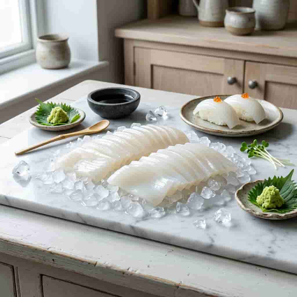 Yari Ika Squid, Sushi yari_ika_squid,_sushi