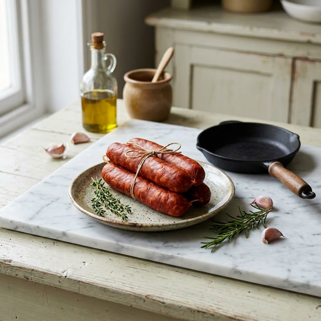 Chorizo Cooking Sausage, Organic Asturian chorizo_cooking_sausage,_organic_asturian