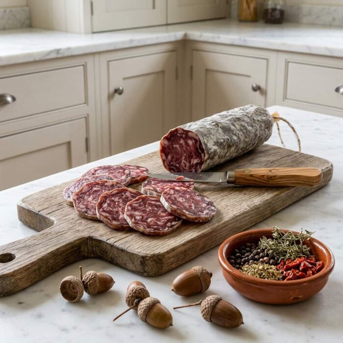 bellota_salchichon,_100%_iberico,_100g