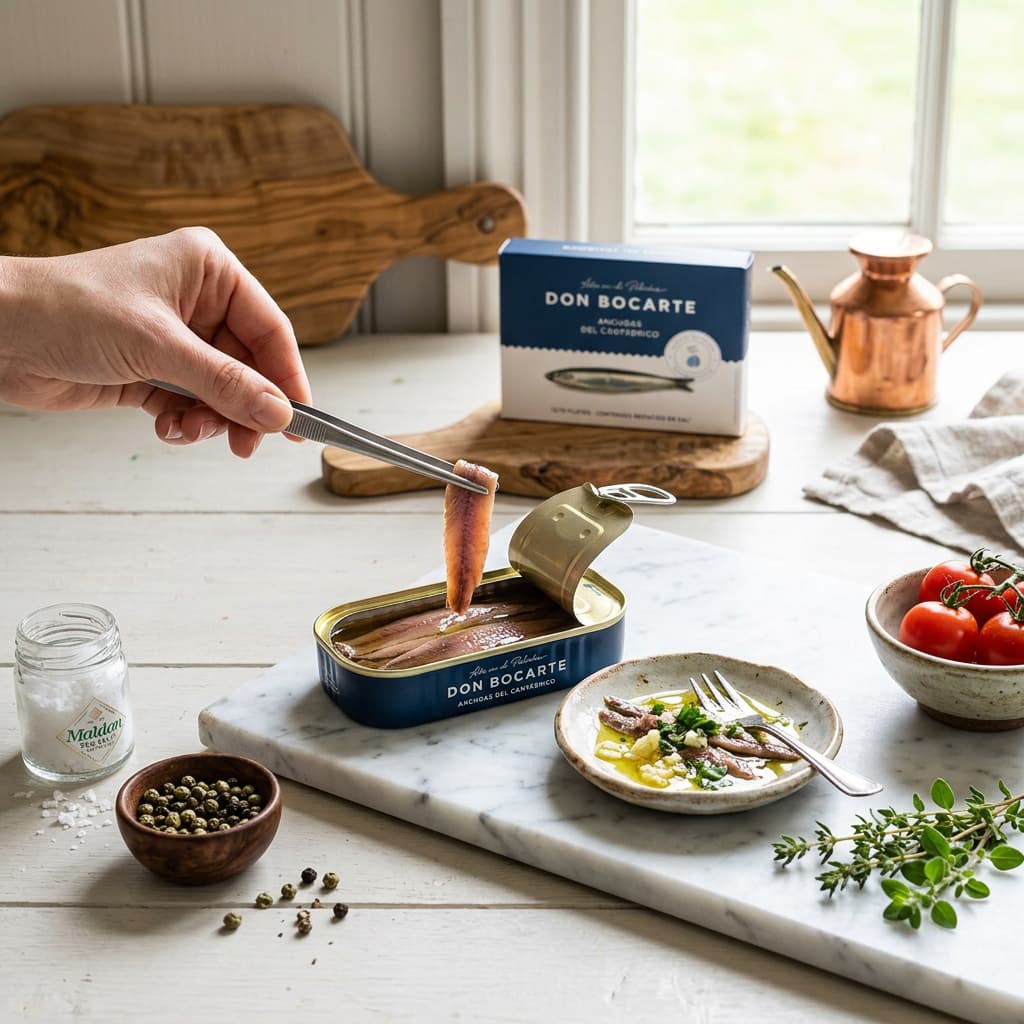 Cantabrian Anchovies, Don Bocarte, Spring cantabrian_anchovies,_don_bocarte,_spring