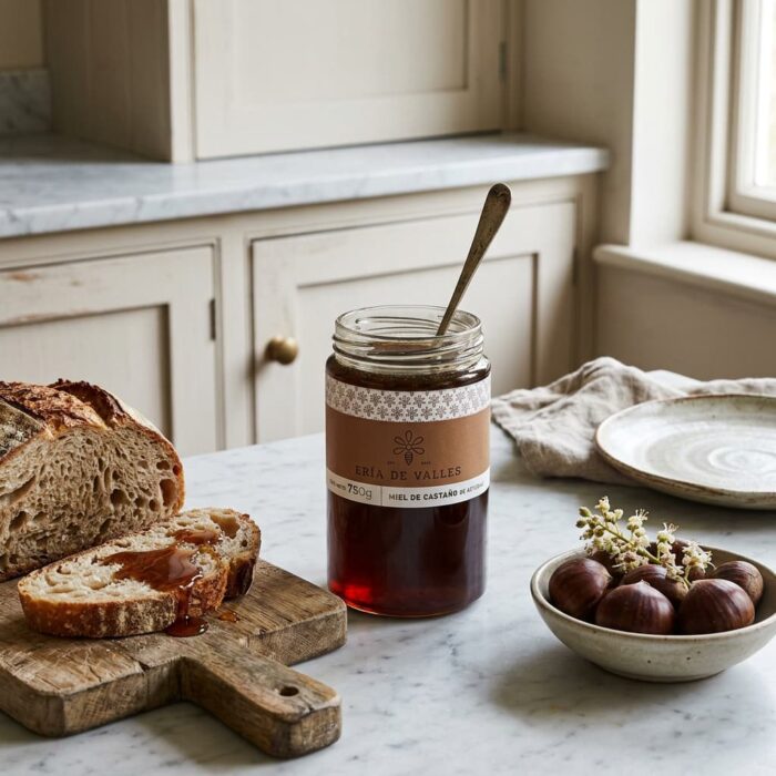 chestnut_raw_blossom_honey,_eria_de_valles