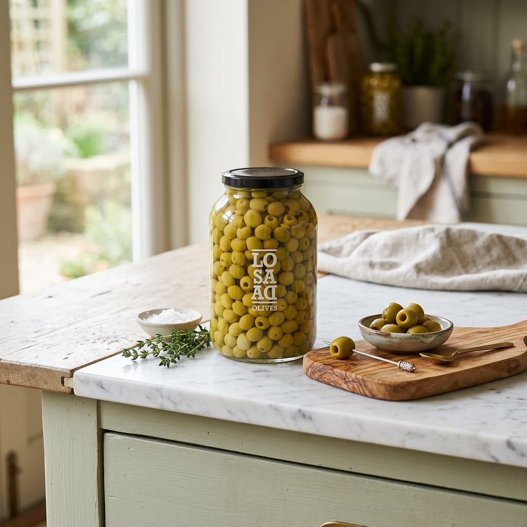 Manzanilla Olives, Pitted, Losada manzanilla_olives,_pitted,_losada