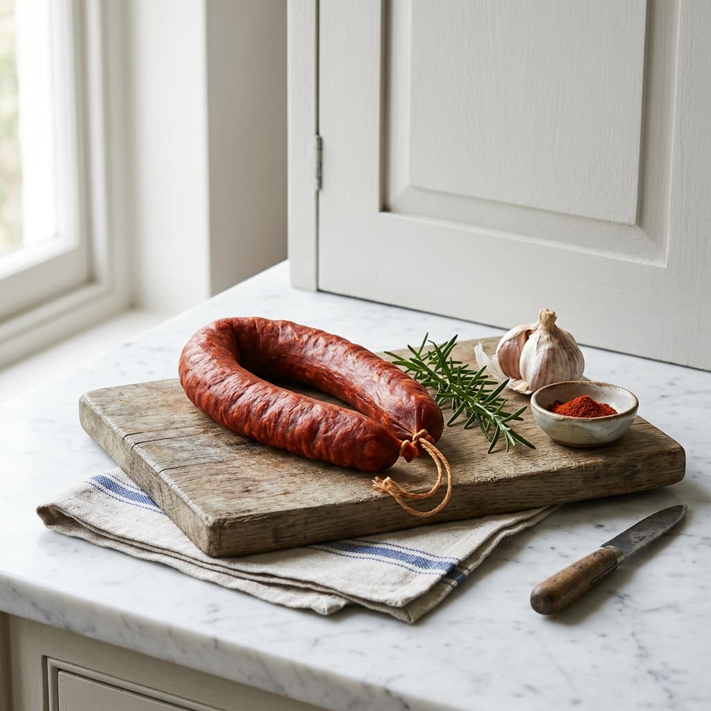 Leon Oak's, Smoked Chorizo Picnate, Horseshoe leon_oak's,_smoked_chorizo_picnate,_horseshoe