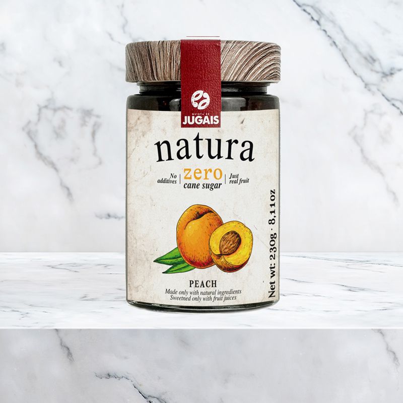 Peach Jam, Natura, 230g - Buy Now The Artisan Food Company