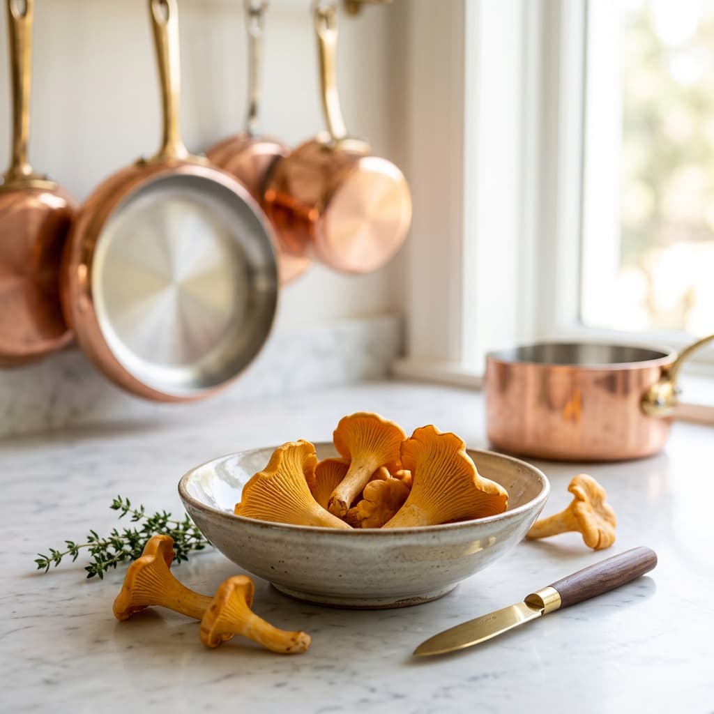 Chanterelle Yellow Mushrooms chanterelle_yellow_mushrooms