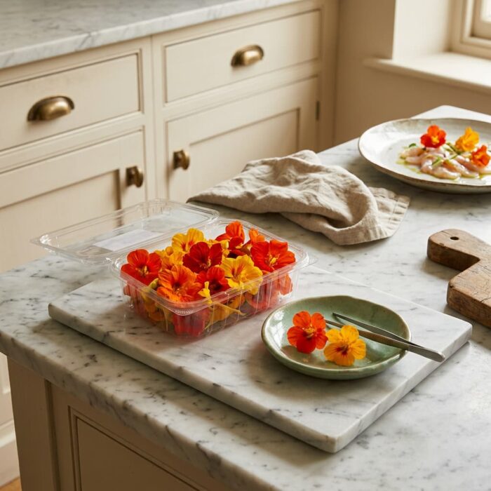 nasturtium_edible_flowers,_punnet