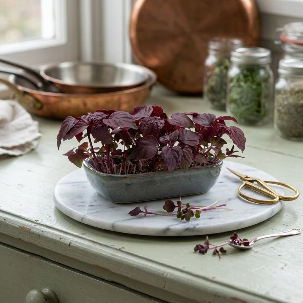 Shiso Red Cress, Punnet shiso_red_cress,_punnet