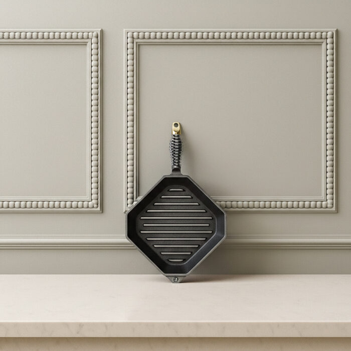 lodge_finex_cast_iron_grill_pan_with_long_handle,_25cm