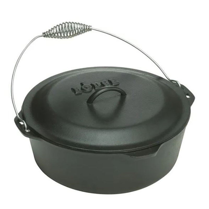 Lodge Melting Pot, Cast Iron 11.43cm - The Artisan Food Company