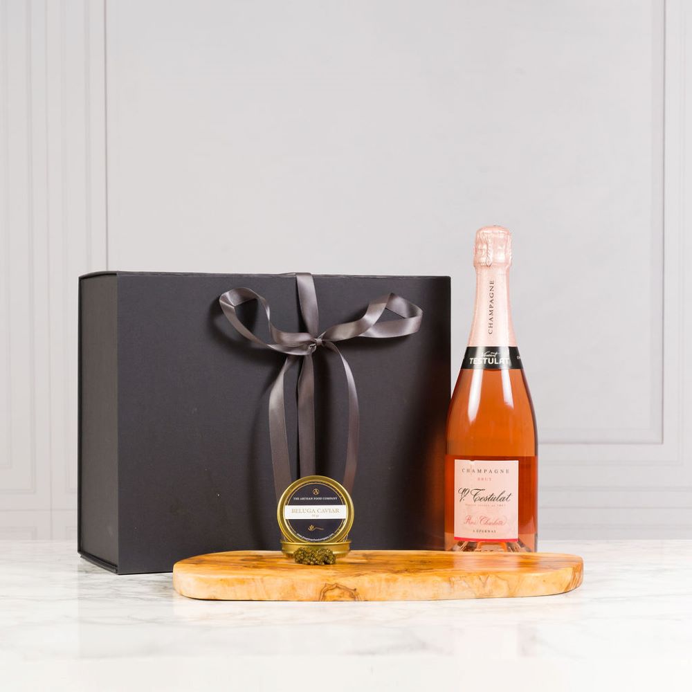 Caviar & Champagne Gift Box