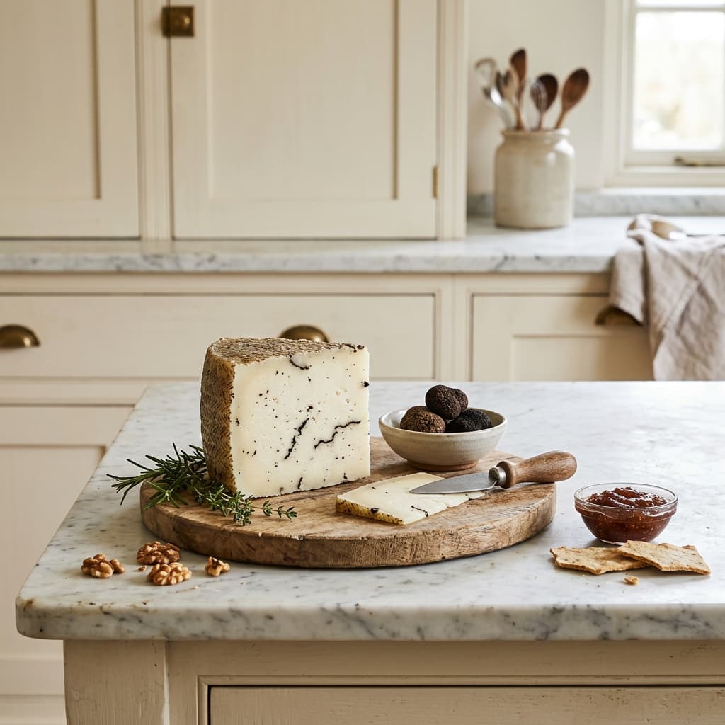 Manchego Truffle Cured Cheese manchego_truffle_cured_cheese