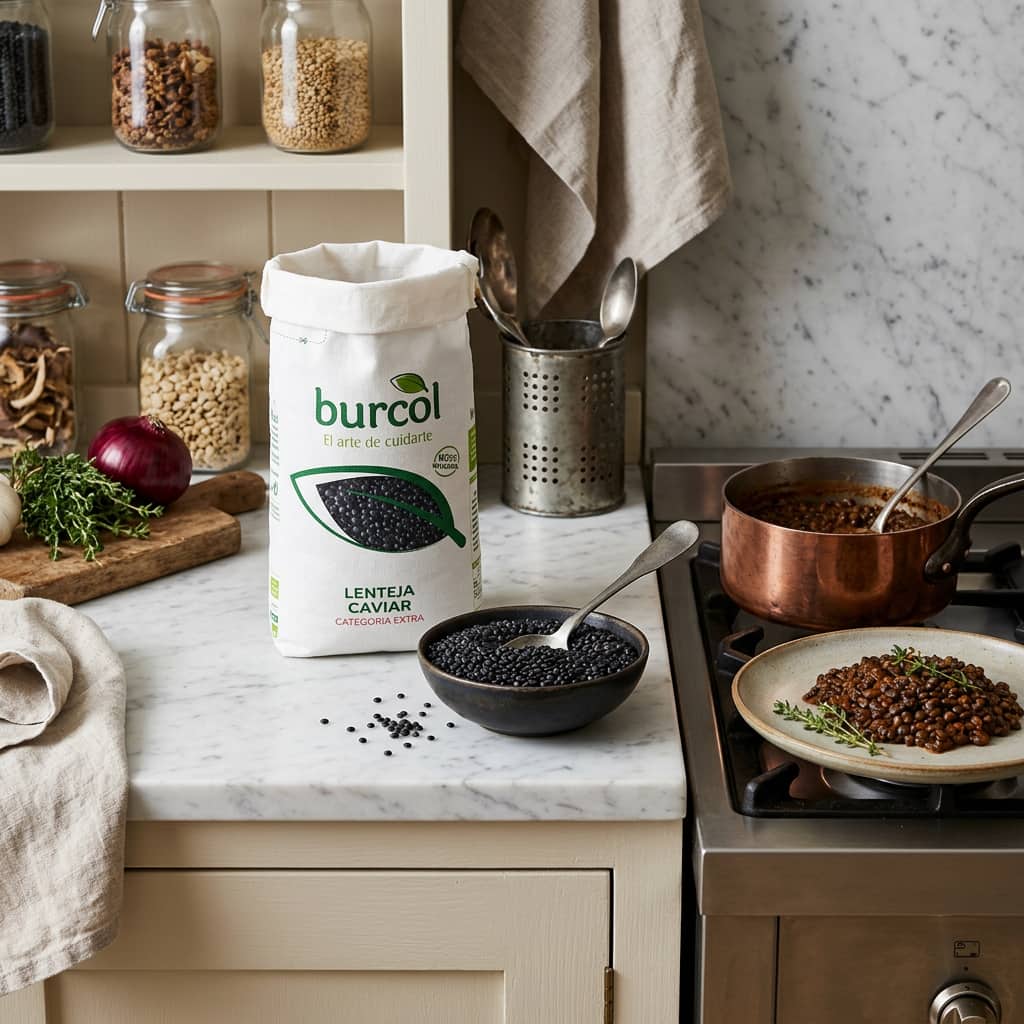 Burcol, Caviar Lentils (Black),1kg burcol,_caviar_lentils_(black),1kg