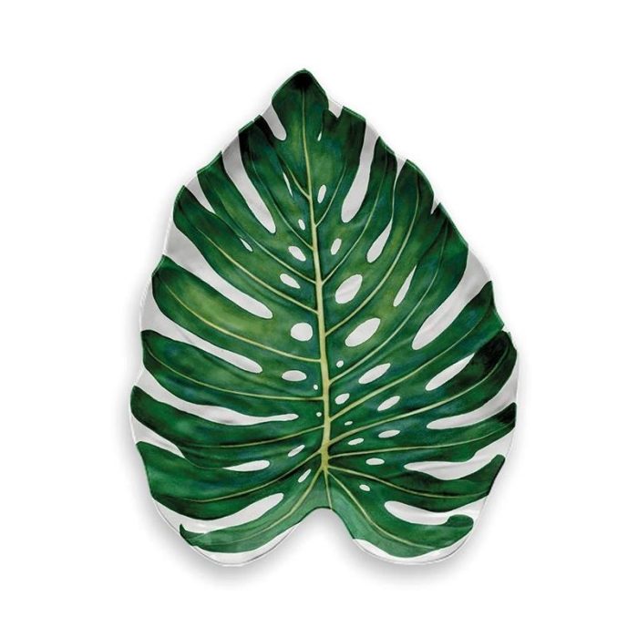 amazon_floral_monstera_leaf_platter_46cm