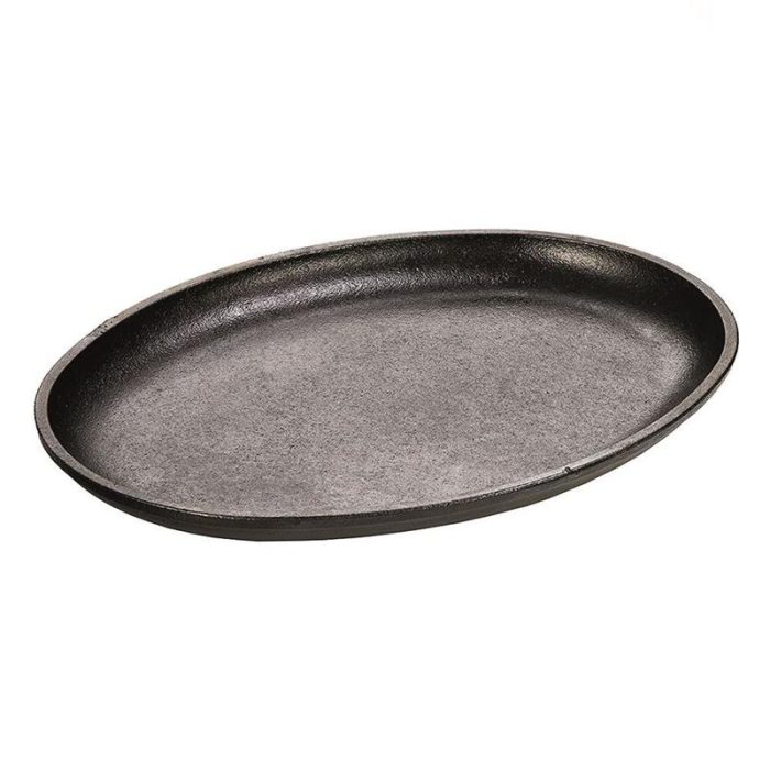 handleless_oval_serving_griddle_10"_x_7.5"(25.4x19.05cm)