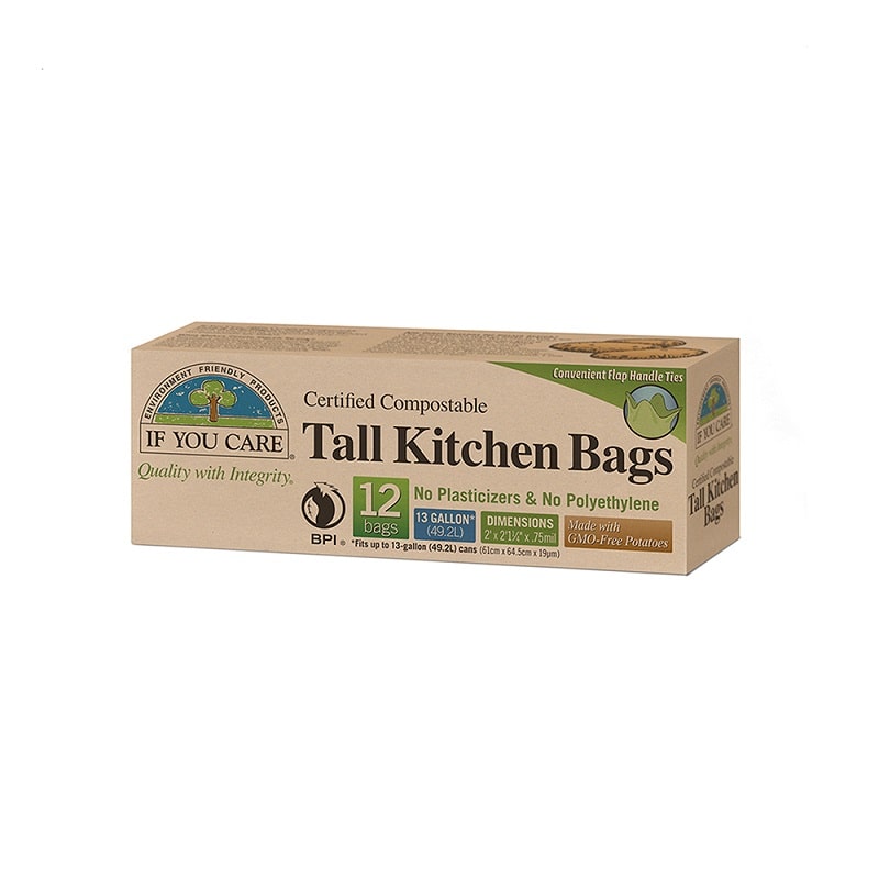 Compostable Tall Kitchen Bags, 59L The Artisan Food Company