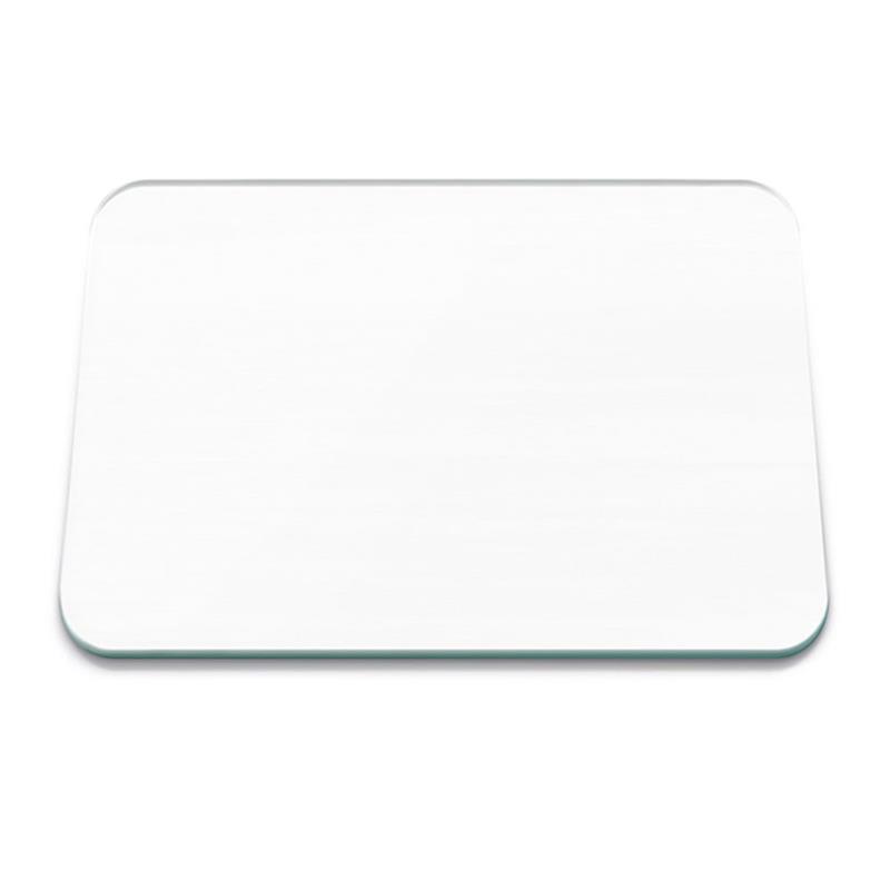 Medium Glass Worktop Protector, White The Artisan Food Company