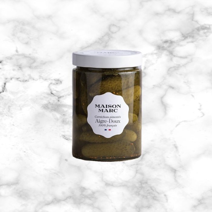 cornichons,_aigre_doux,_pickled_gherkins_sweet_and_sour_250g