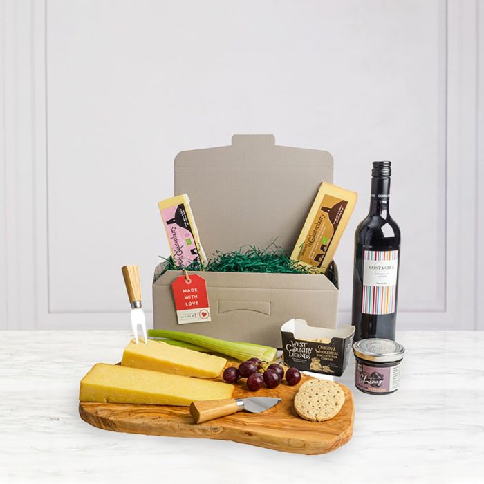 west_country_cheese_&_wine_hamper