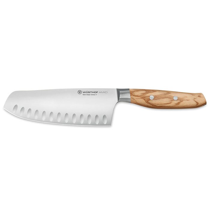 wusthof_amici_santoku_with_hollow_edge,_17_cm