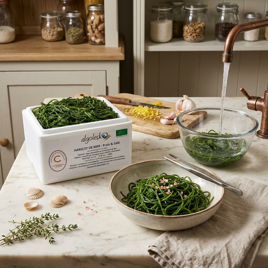 Sea Spaghetti Seaweed, Fresh Salted Organic sea_spaghetti_seaweed,_fresh_salted_organic