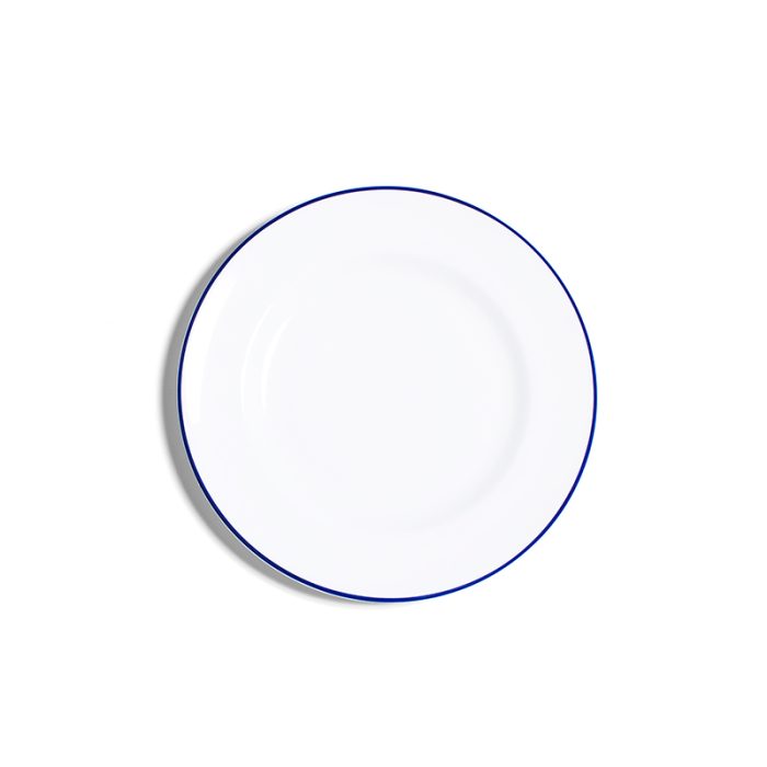 richard_brendon_line_rimmed_bread_and_butter_plate,_cobalt_blue_pack_of_2