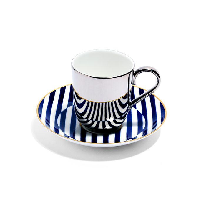 richard_brendon_superstripe_espresso_saucer_&_platinum_reflect_espresso_cup