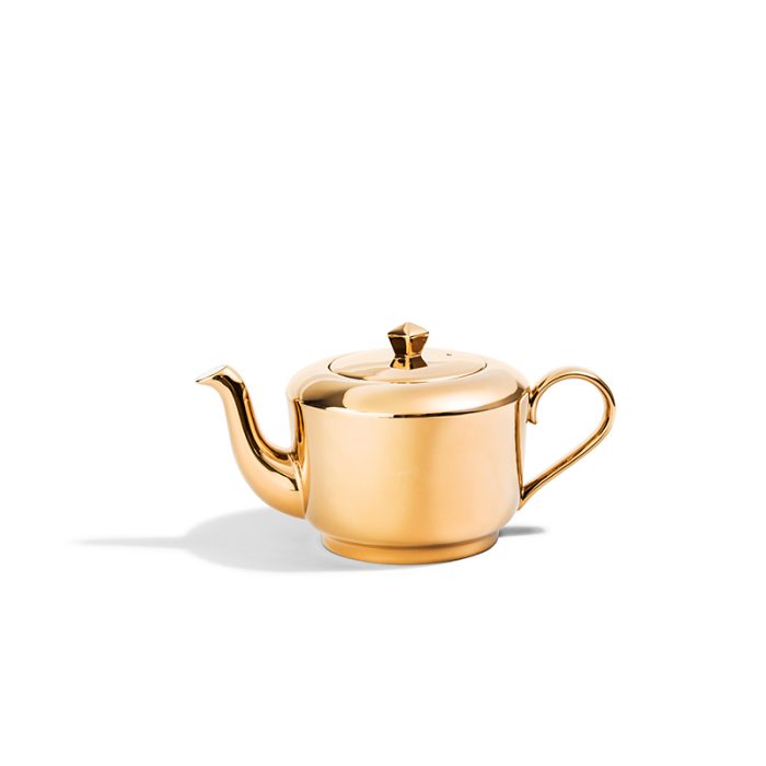 richard_brendon_reflect_medium_teapot,_gold