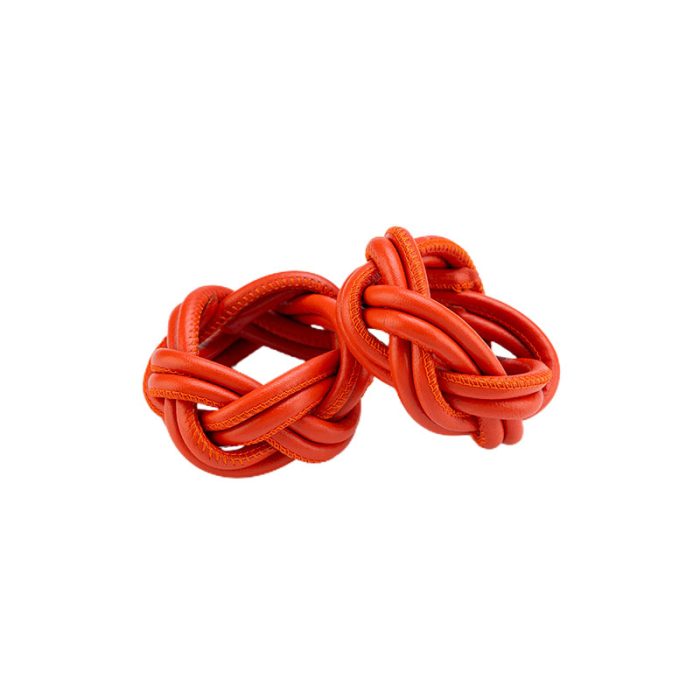 foglizzo_1921,_sherazade_leather_napkin_rings,_spritz_orange