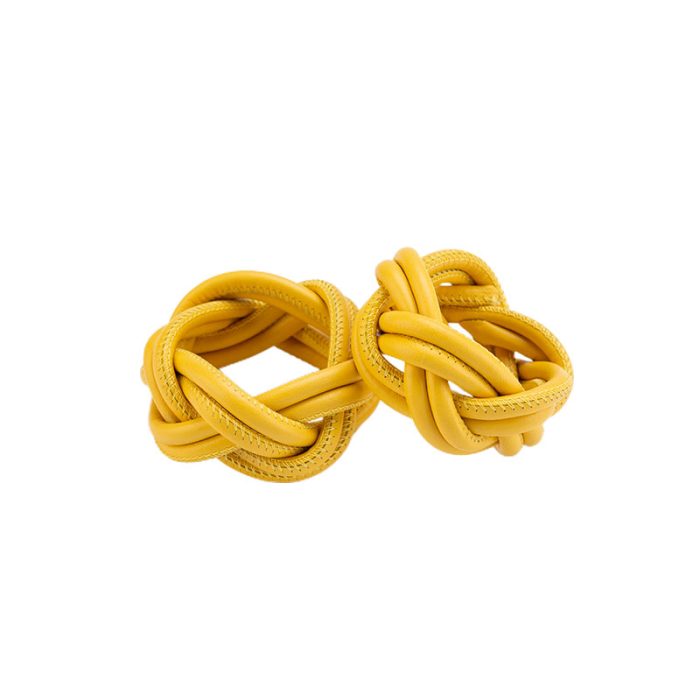 foglizzo_1921,_sherazade_leather_napkin_rings,_cedro_yellow