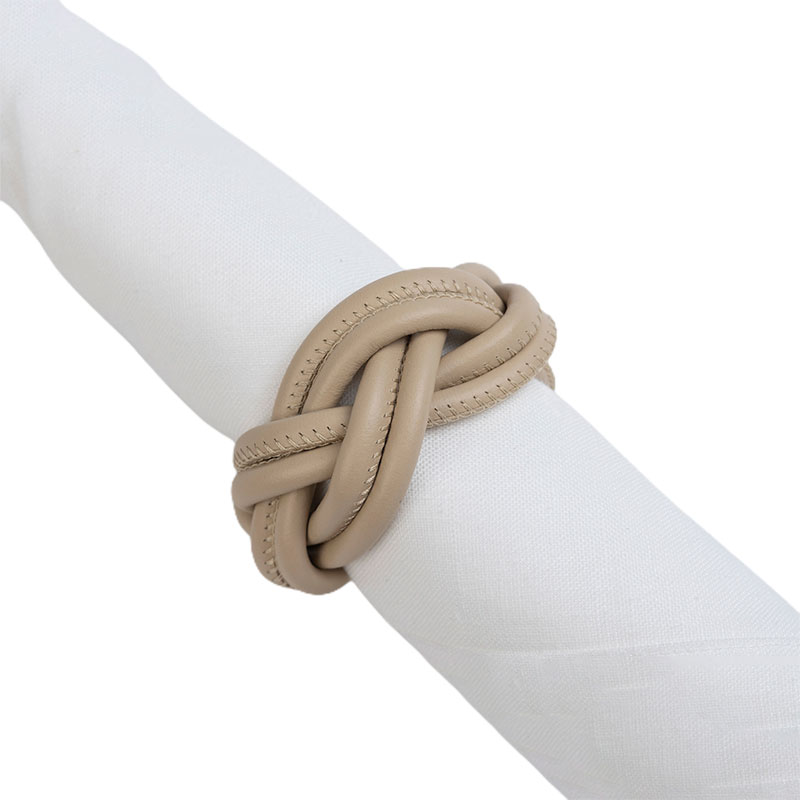 foglizzo_1921,_sherazade_leather_napkin_rings,_cappuccino_beige