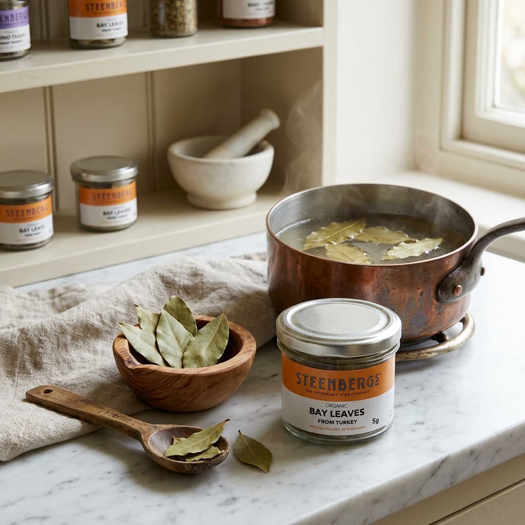 Steenbergs, Organic Bay Leaf steenbergs,_organic_bay_leaf