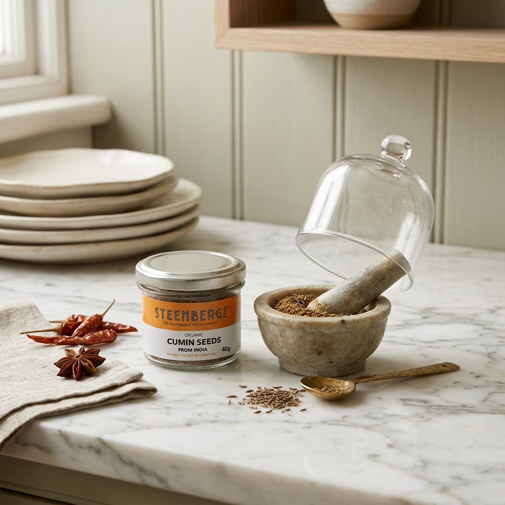 Steenbergs, Organic Cumin Seeds (Jeera) steenbergs,_organic_cumin_seeds_(jeera)
