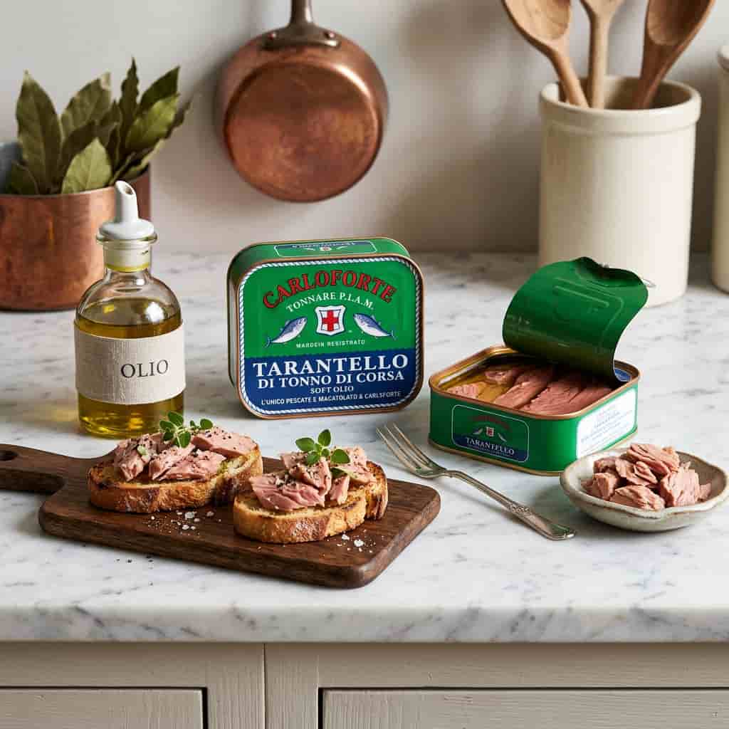 Carloforte Tonnare, Tarantello Tuna, Bluefin Tuna, 350g carloforte_tonnare,_tarantello_tuna,_bluefin_tuna,_350g