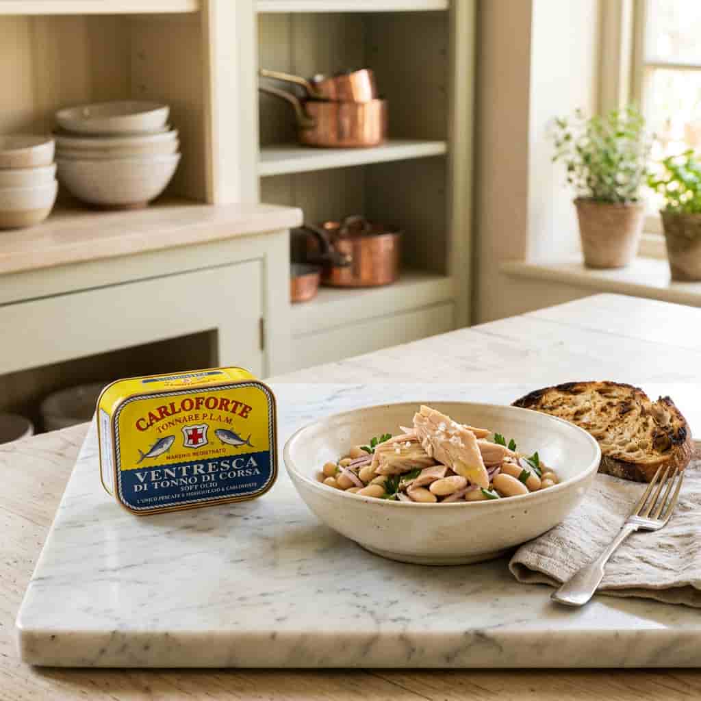 Carloforte Tonnare, Ventresca Tuna, Bluefin Tuna, 350g carloforte_tonnare,_ventresca_tuna,_bluefin_tuna,_350g