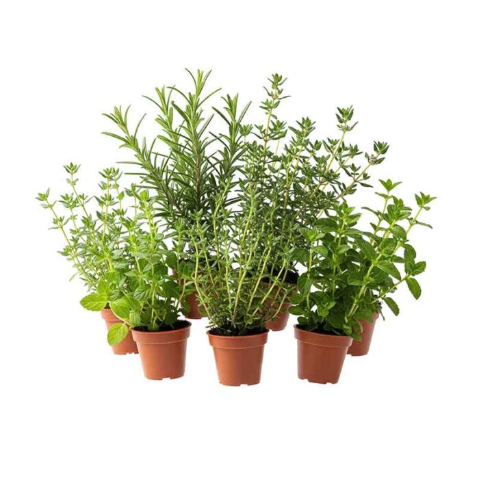 mixed_herbs_in_pots