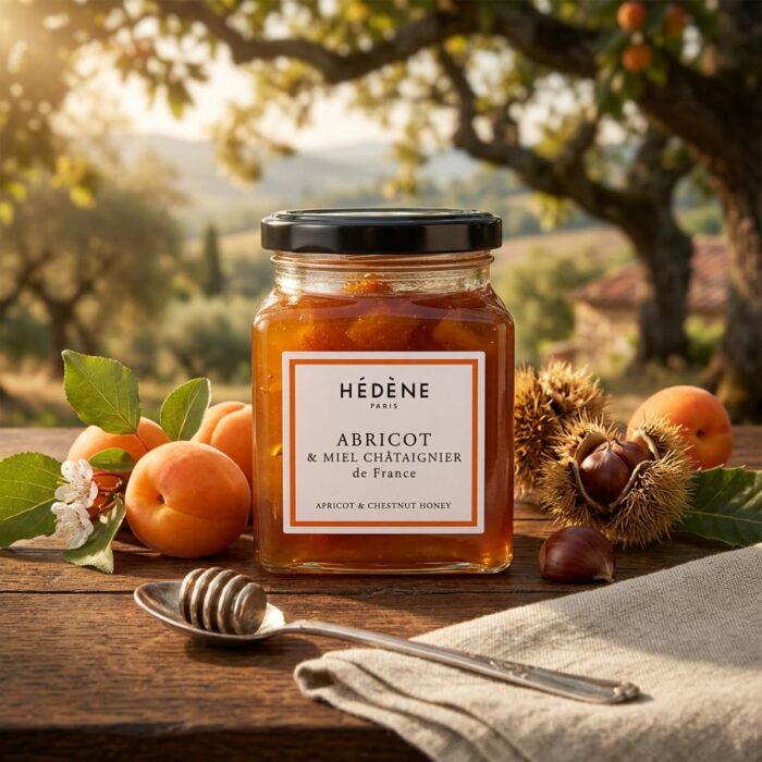 hedene,_apricot_jam,_chestnut_honey