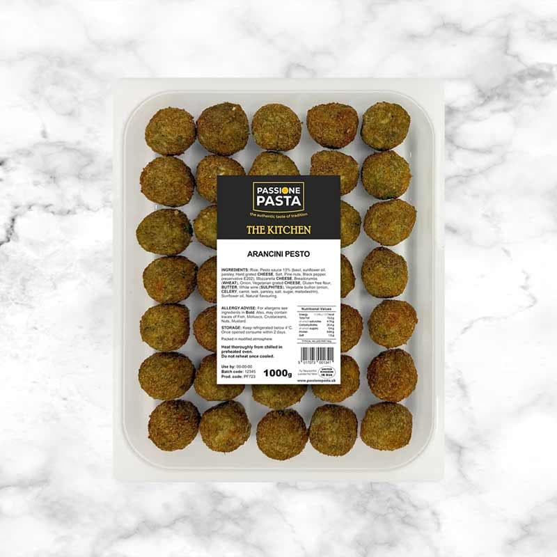 Arancini, Pesto arancini,_pesto