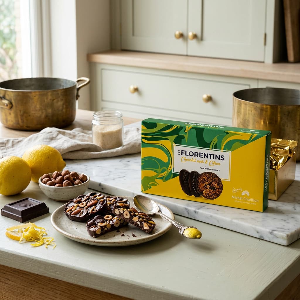 Dark Chocolate Florentines, Lemon dark_chocolate_florentines,_lemon