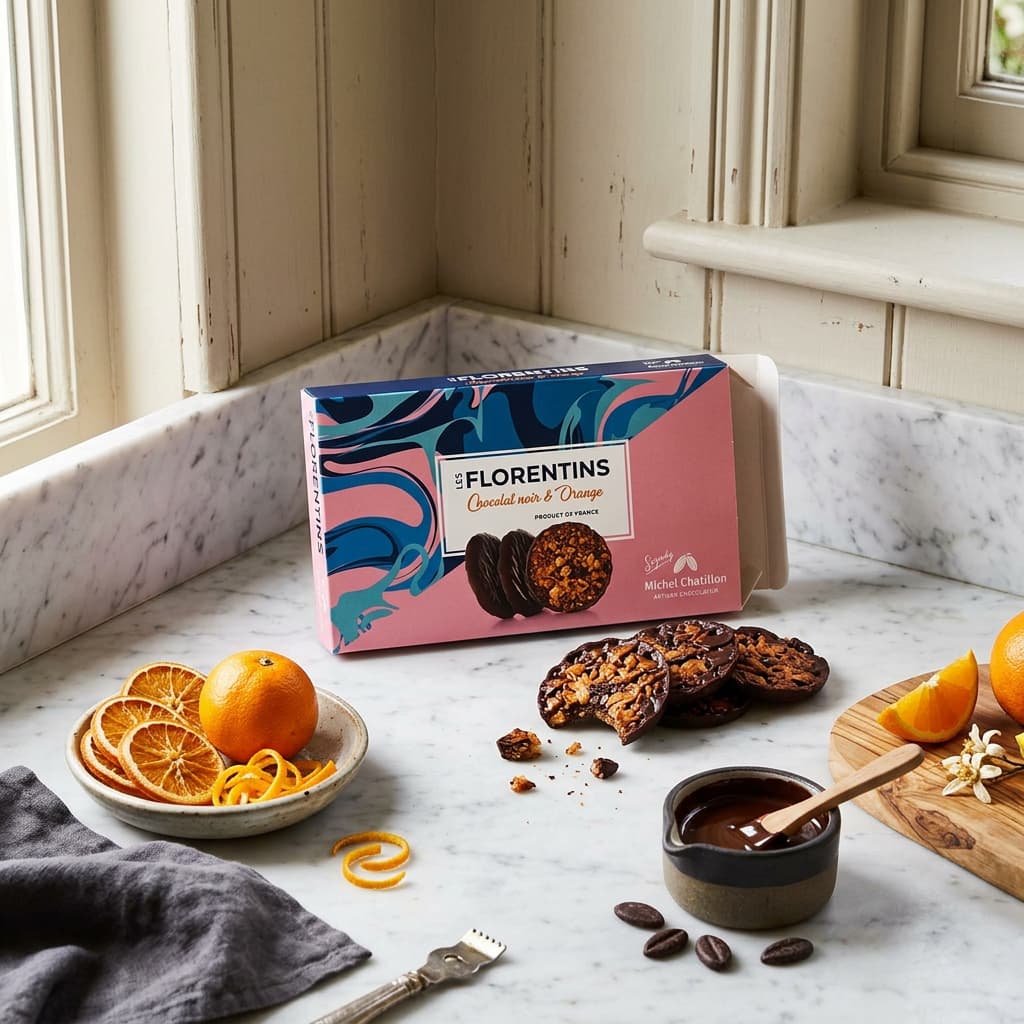 Dark Chocolate Florentines, Orange dark_chocolate_florentines,_orange