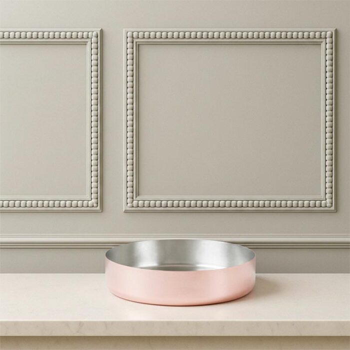 beyond-basic,-copper-casserole-pan,-cm-28,-satin