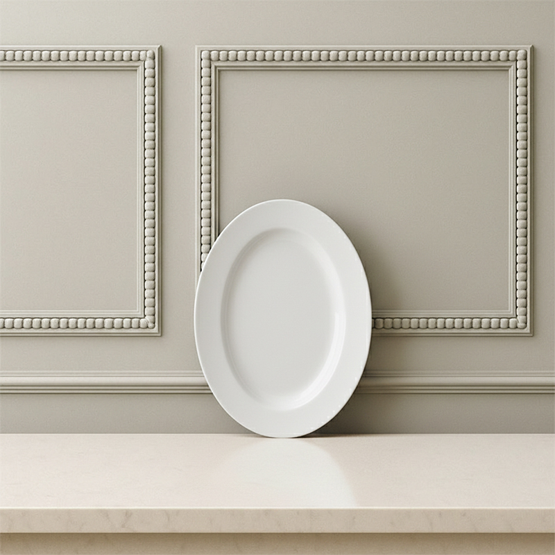 F21,-Oval-Plate,-CM-30,-Porcelain f21,-oval-plate,-cm-30,-porcelain