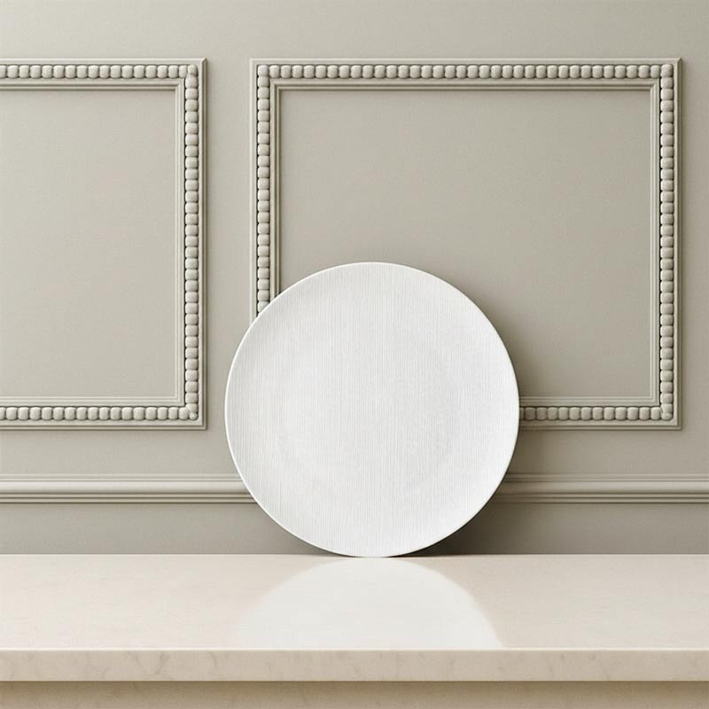 Food-&-Mood,-Composition-Materials-Righe-Dessert-Plate,-CM-24,5,-Fine-Bone-China food-&-mood,-composition-materials-righe-dessert-plate,-cm-24,5,-fine-bone-china