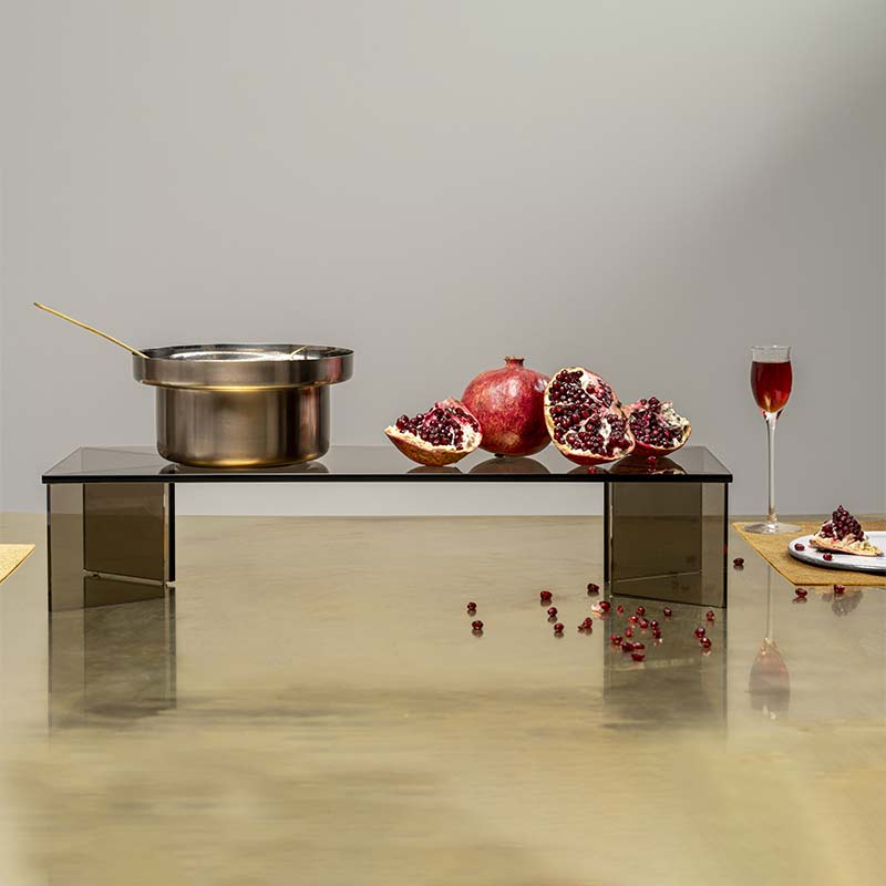 gastronomic-centrepieces,-gastronomic-centerpiece-in-glass,-by-sirine-graiaa,-cm-60x20-h-12,-bronze-mood
