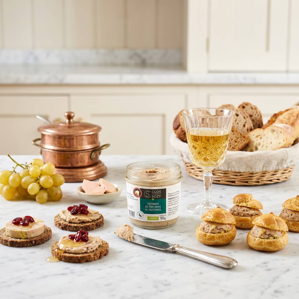 Clos Saint Sozy, French Duck Foie Gras Spread with Sauternes clos_saint_sozy,_french_duck_foie_gras_spread_with_sauternes