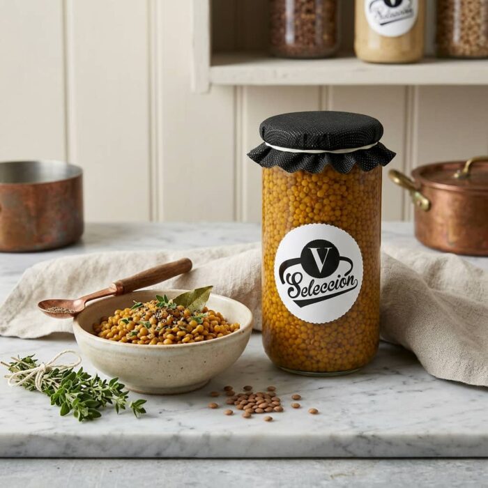 conservas_virto,_lentils,_glass_jar_720g
