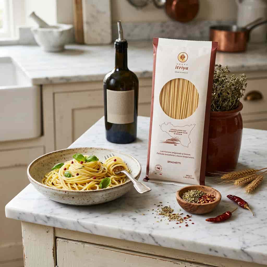 Donna Itriya Sicilian Spaghetti donna_itriya_sicilian_spaghetti_