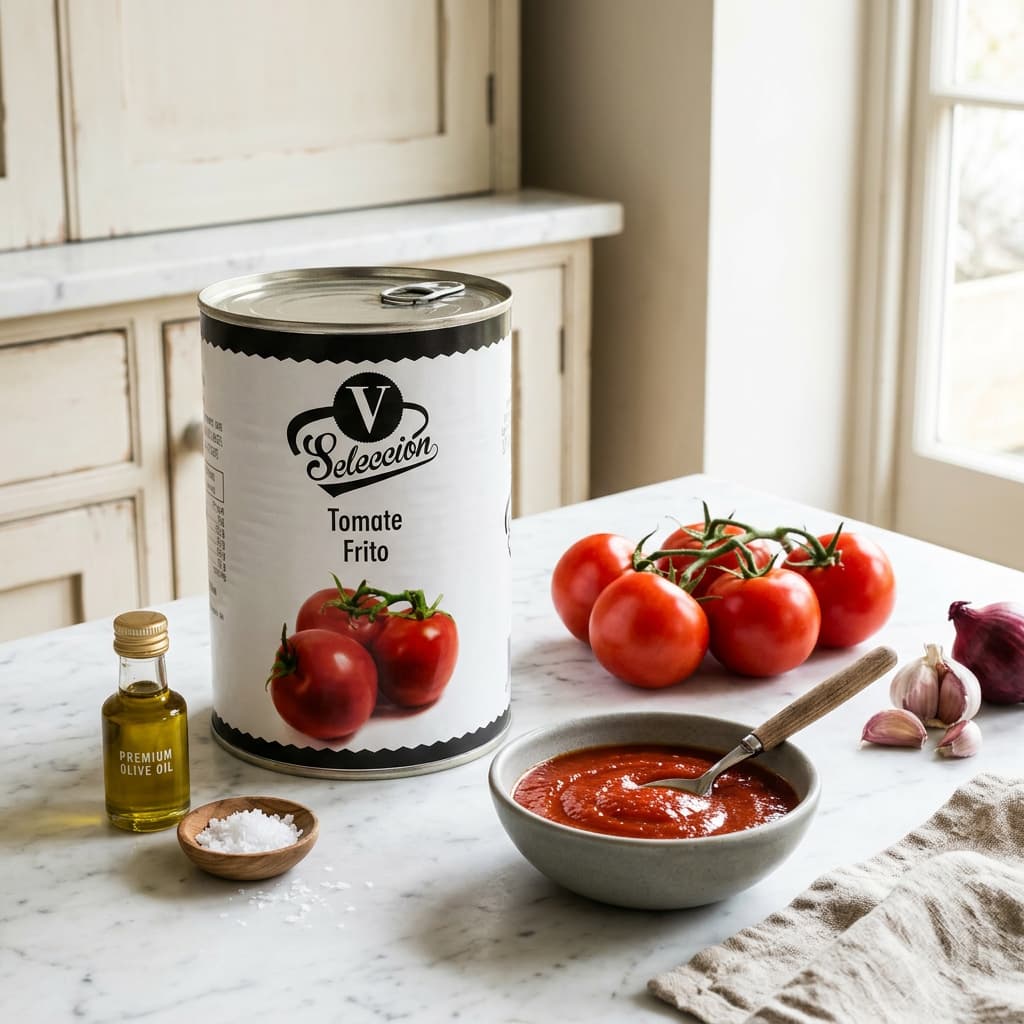 Conservas Virto, Tomato Frito, Tomato Sauce, Tin 500g conservas_virto,_tomato_frito,_tomato_sauce,_tin_500g