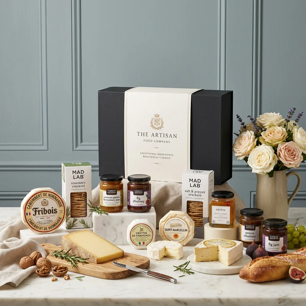 Artisan French Cheese Hamper - French Gift artisan_french_cheese_hamper