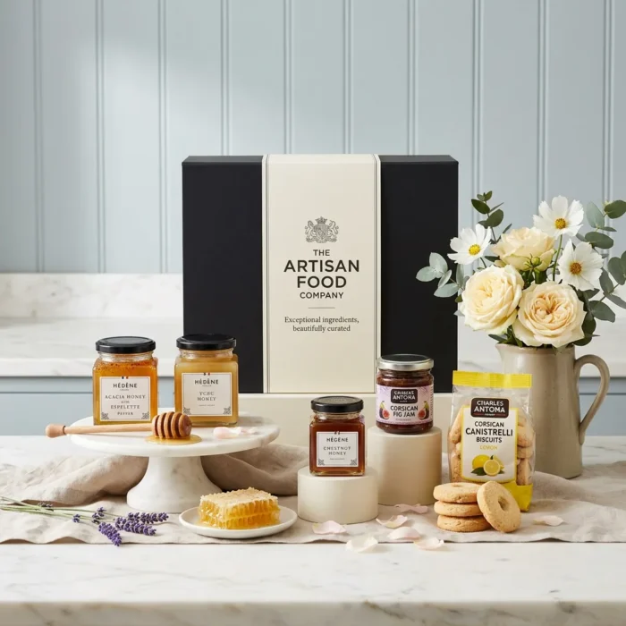 artisan_honey_collection_with_honey,_biscuits_and_jam