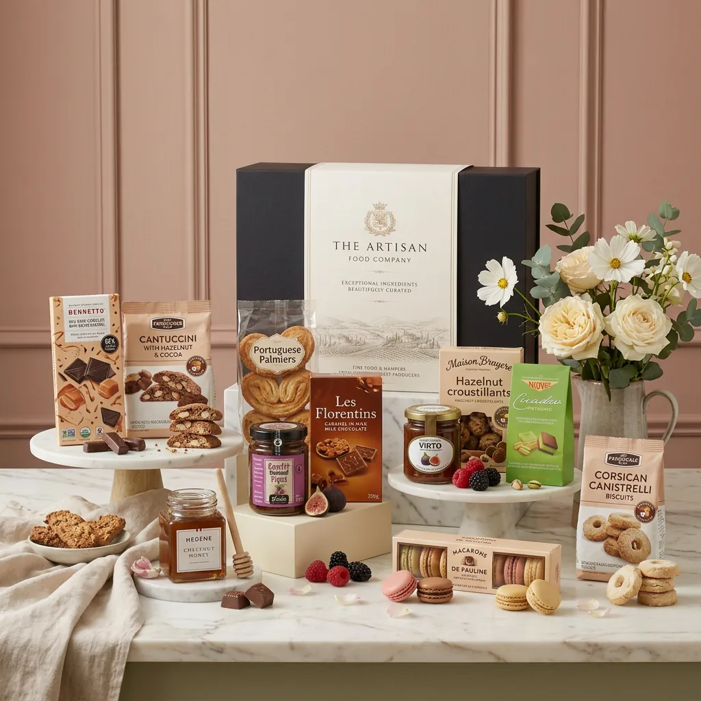 Artisan Sweet Hamper - Sweet Gift artisan_sweet_hamper_with_chocolate,_biscuits_and_honey